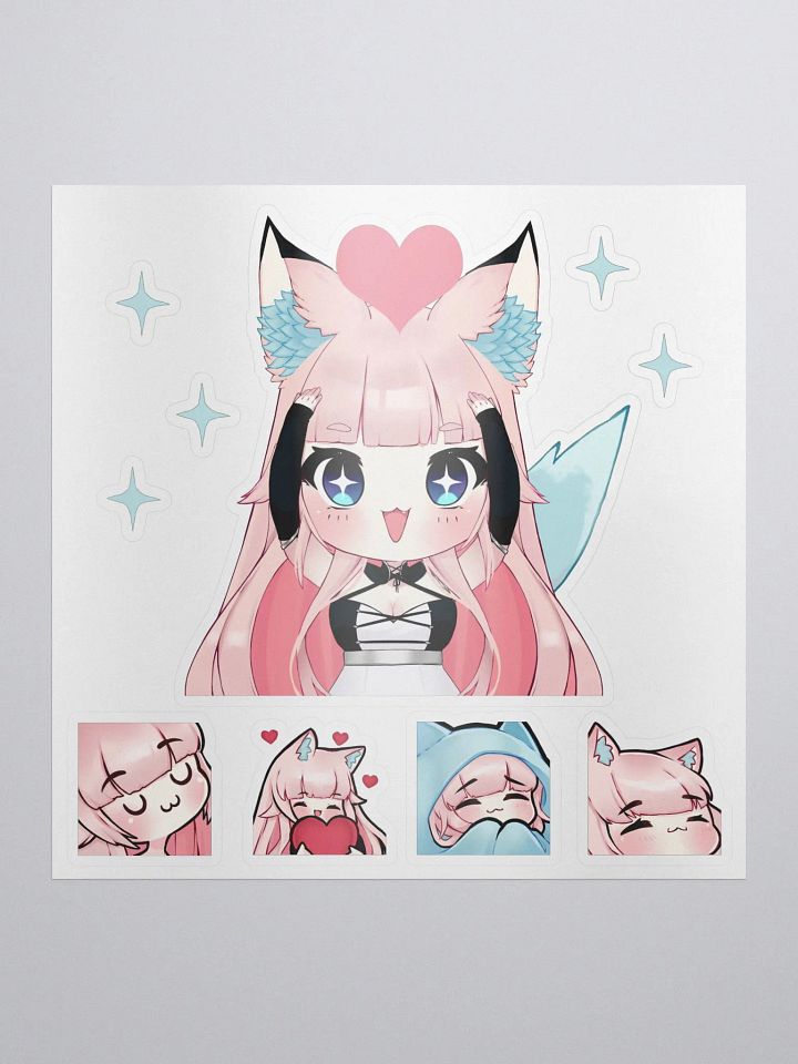 SheeKi Big Heart XL Sticker + 4 Emotes product image (1)