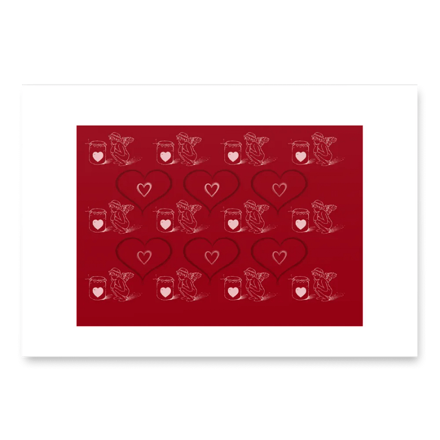 Cupid's Love Wrapping Paper Set product image (2)