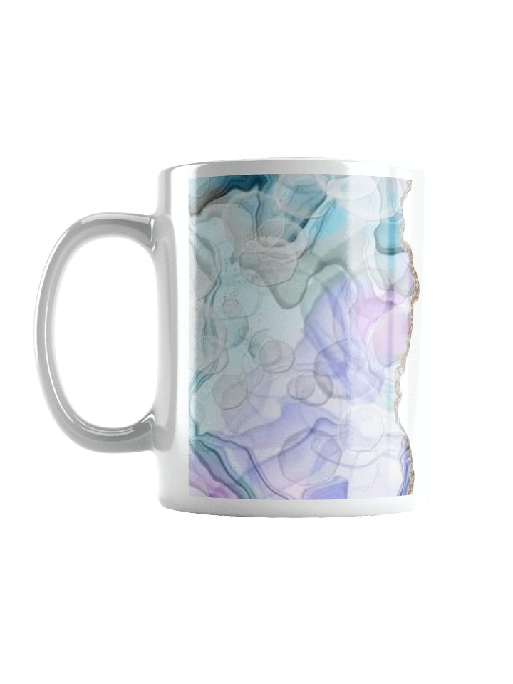 Swirls of Color White Glossy Mug product image (2)