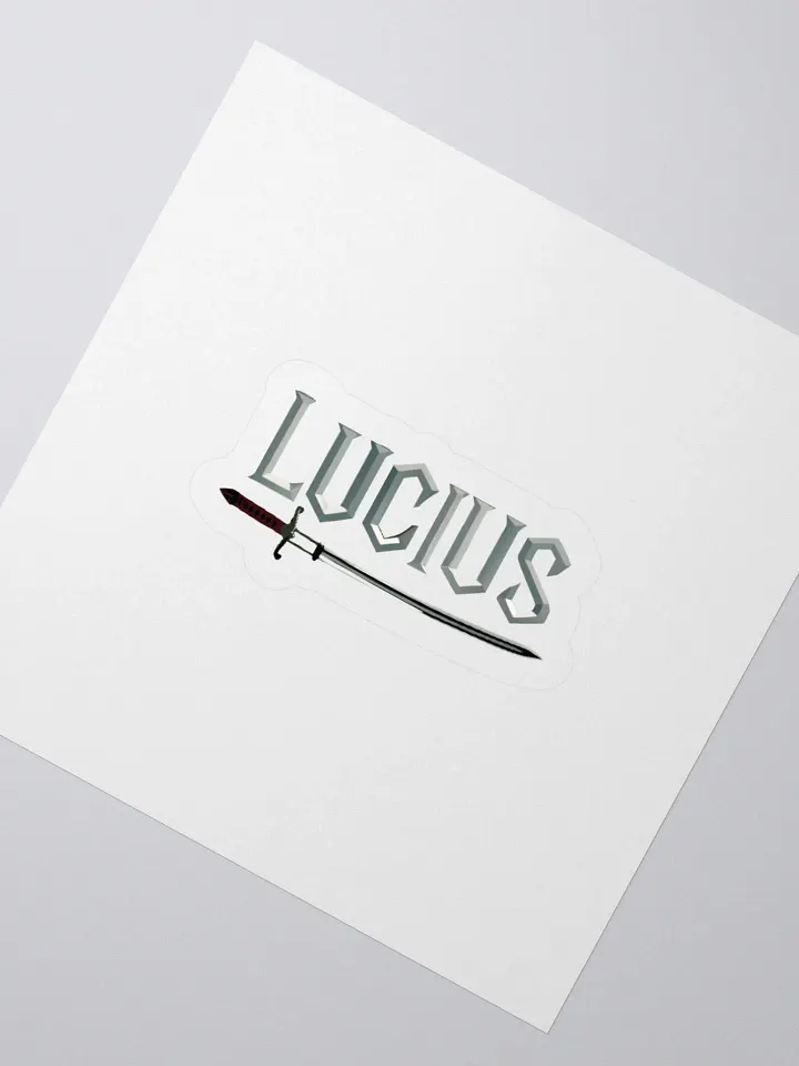 Lucius Kiss Cut Stickers product image (2)