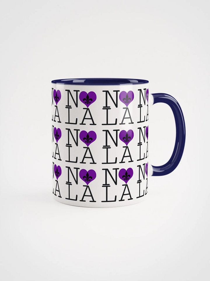 I LOVE NOLA **LEGACY COLOR MUG** (PURPLE HEART FULL INFINITY) product image (10)