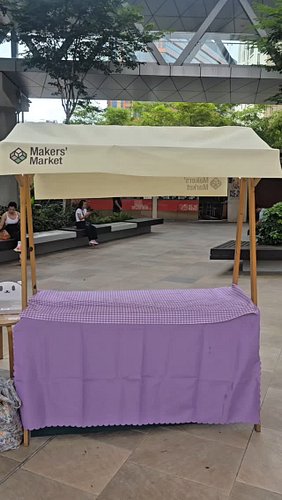 So happy to see my set up idea come to live on the actual day!

I am still boothing with @makersmarketsg at PLQ plaza, LAST D...