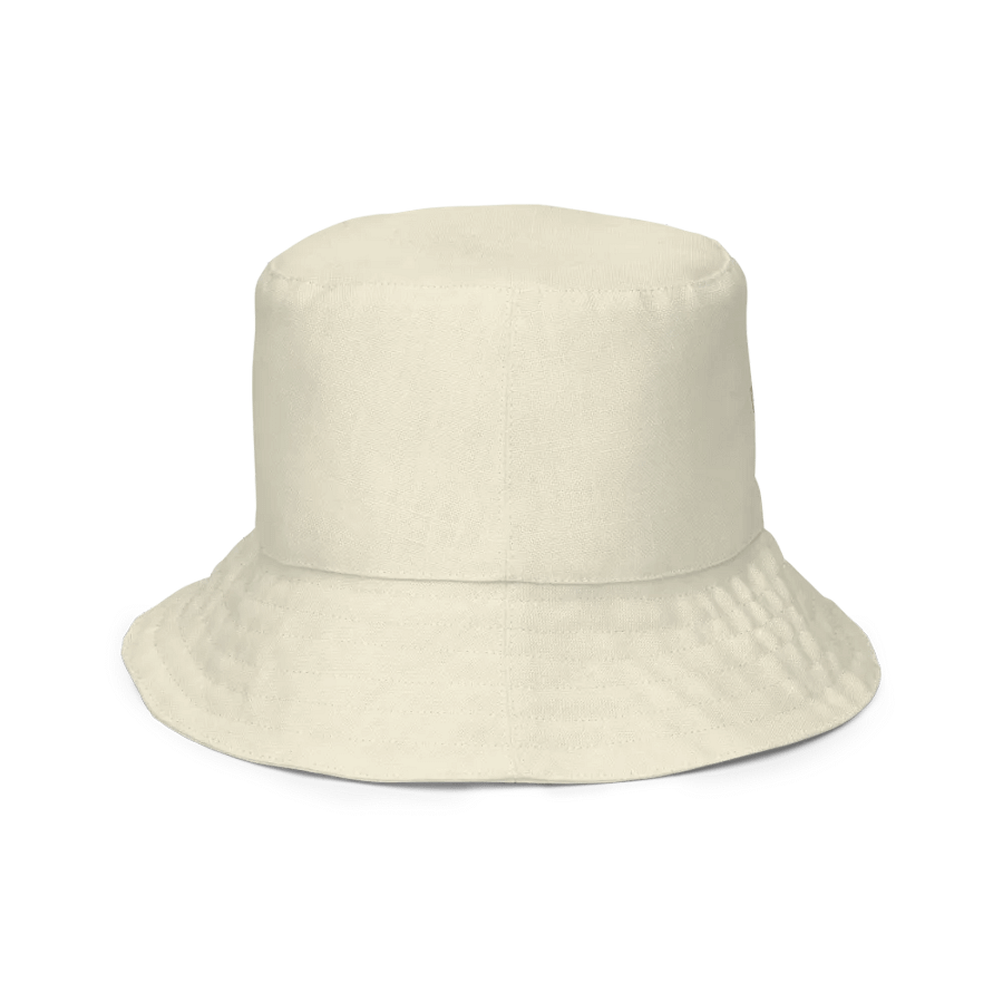 BEES & BLOOMS & BUTTERFLIES GARDEN Reversible Bucket Hat - Designer Gartenhut für Bienenfreunde product image (6)