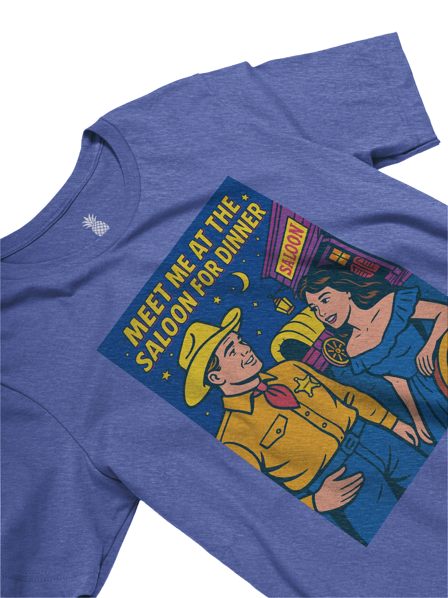 Meet Me at the Saloon for Dinner Cowboy Texas Concert Tee Fit Unisex T-Shirt product image (63)