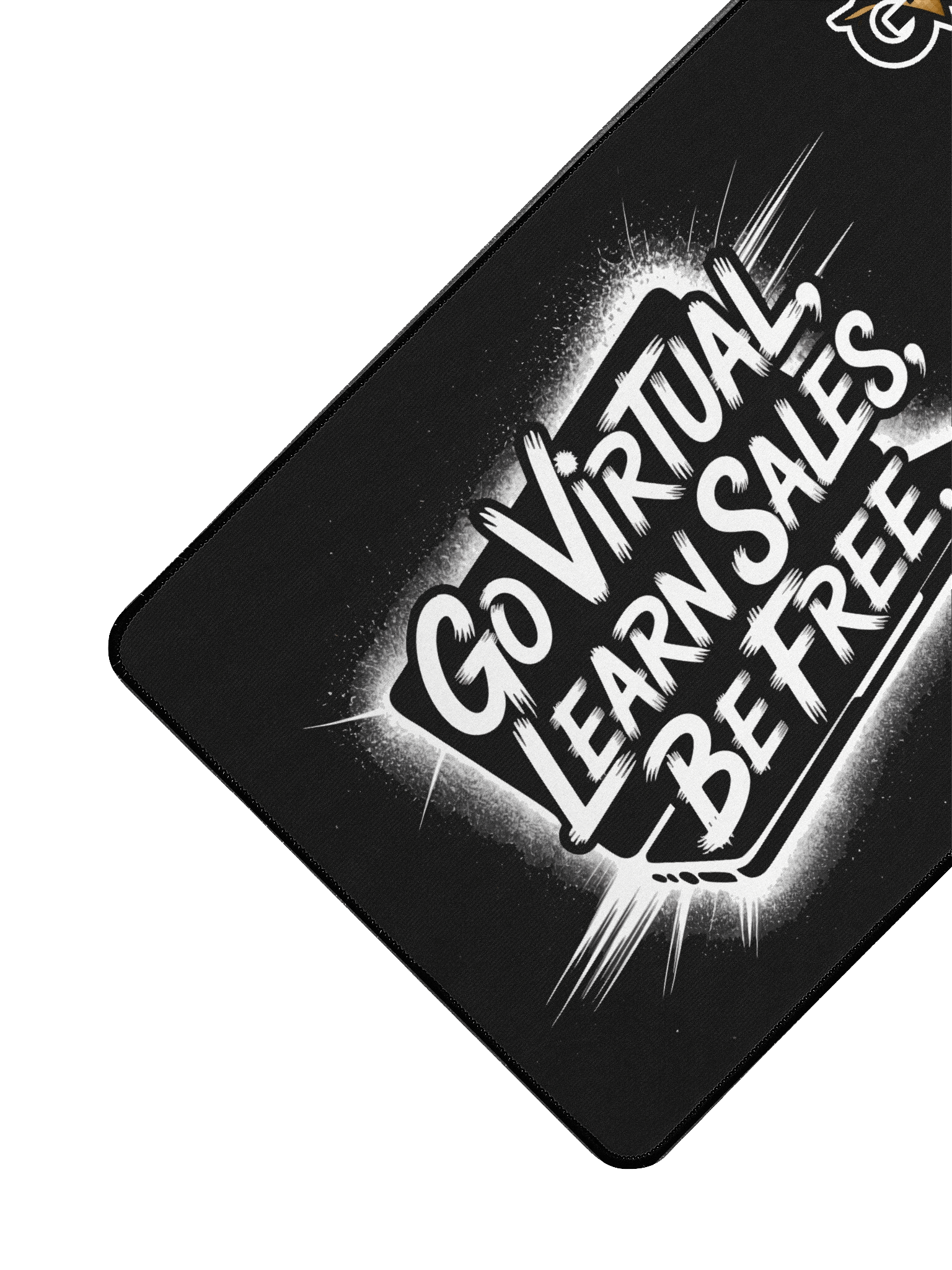 Go Virtual, Learn Sales, Be Free. Desk Pad product image (3)