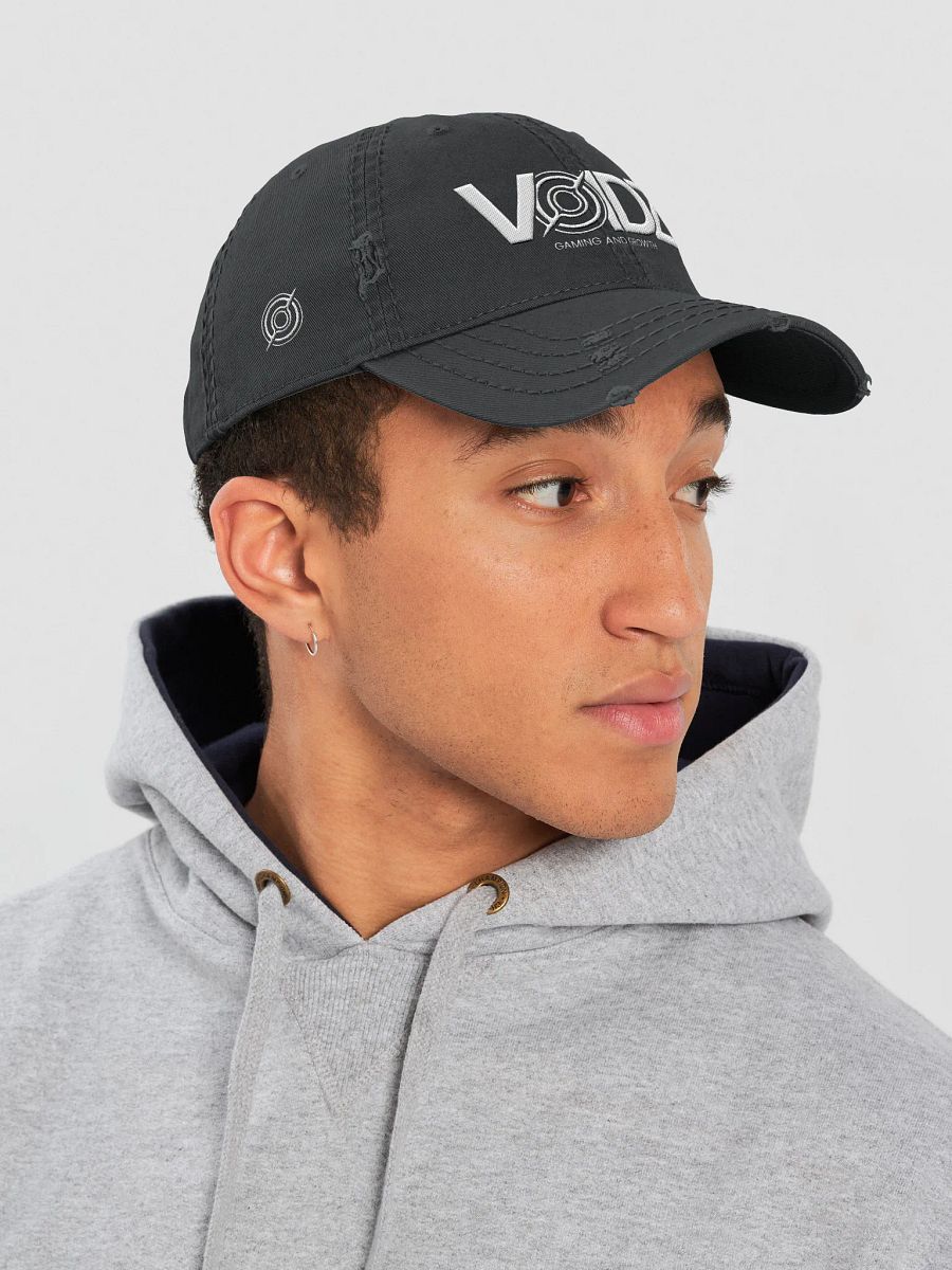 Distressed VOIDZ logo hat product image (7)