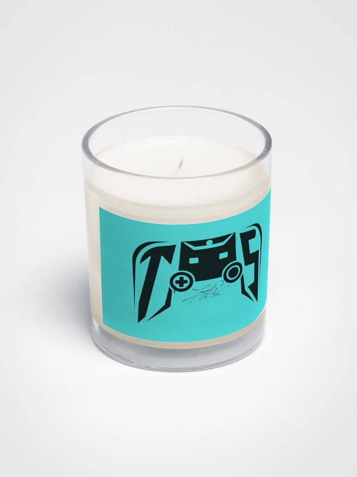 Signature Logo Soy Wax Candle (Cyan) product image (2)