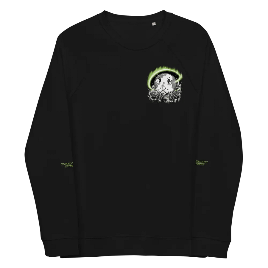 Believe in the Impact of Your Actions 'Save Me' SOL'S Unisex Organic Raglan Sweatshirt | Sustainable Comfort with a Message product image (6)