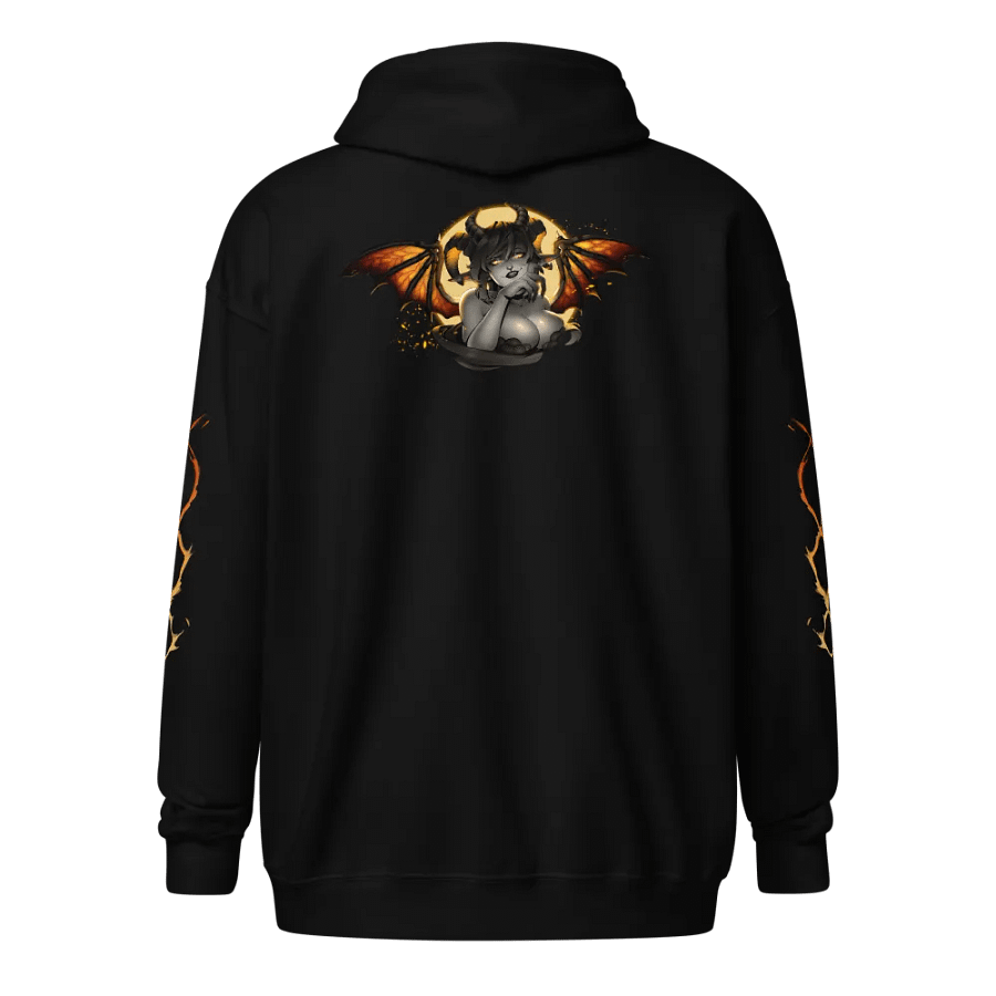 'Welcome to Hell' Zip-Up Hoodie product image (1)