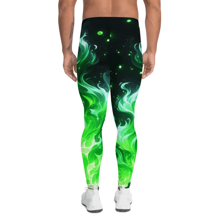 Inferno Blaze Men's Leggings | AI Design product image (2)