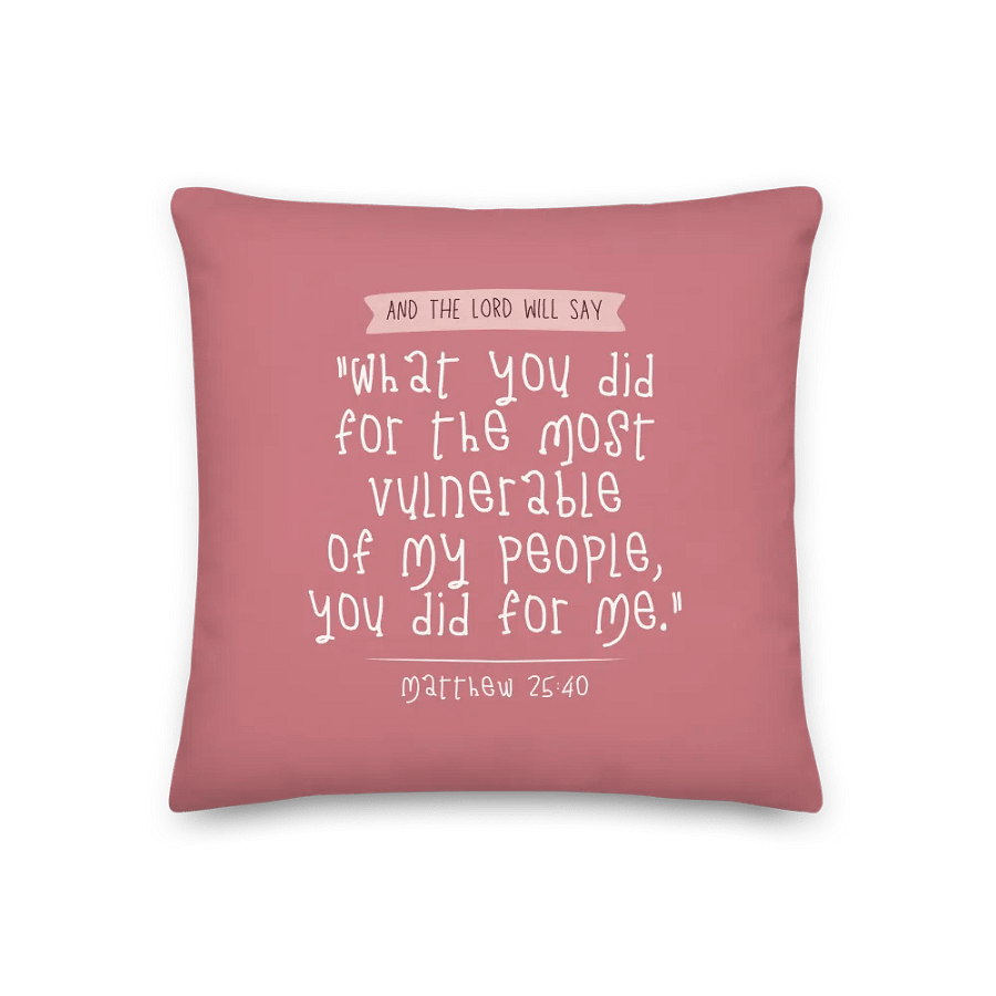 Do for Christ: Decorative Pillow product image (1)