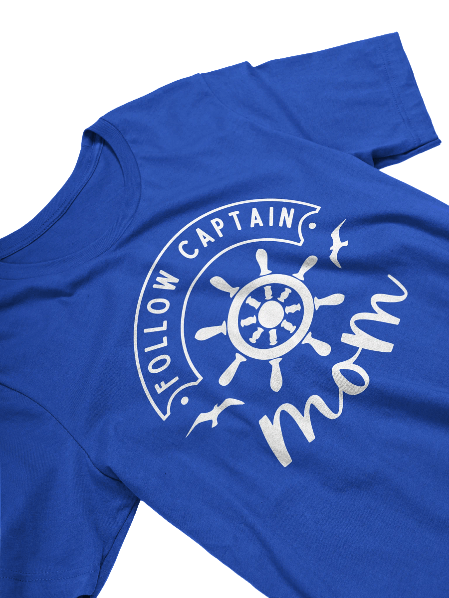 FOLLOW CAPTAIN MOM – Funny Mom Shirt product image (3)