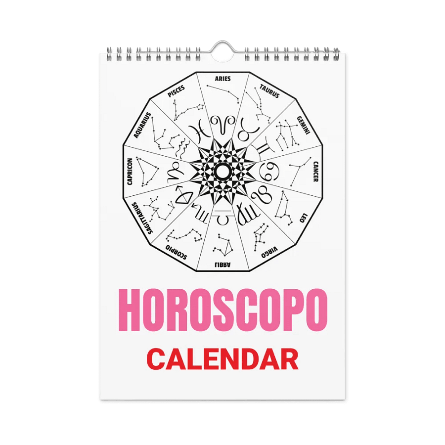 2024 Zodiac Calendar: A Year of Celestial Beauty product image (3)