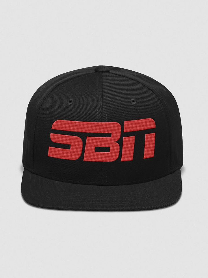 SBN Wool Blend Snapback Black product image (1)