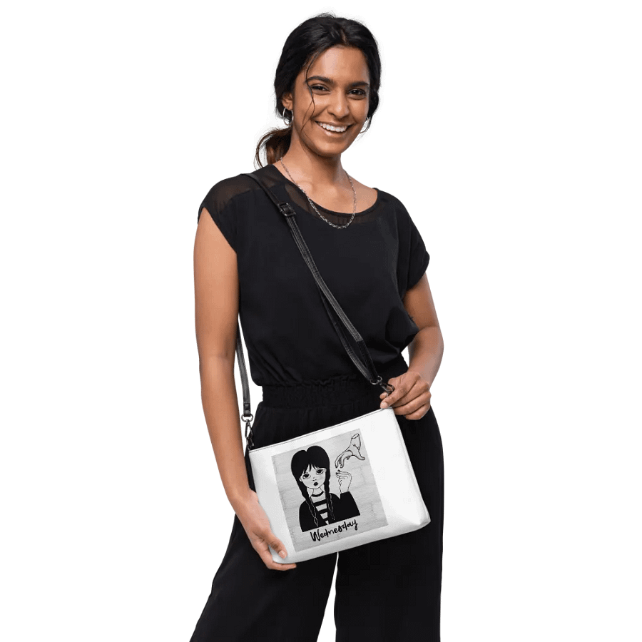 Wednesday Stitched All-Over Crossbody Bag product image (10)