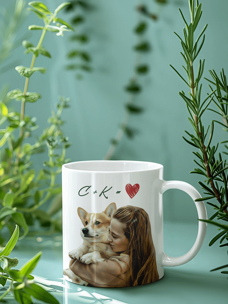 YOUR CORGI! / MUG WITH PERSONALIZED NAME product image (1)