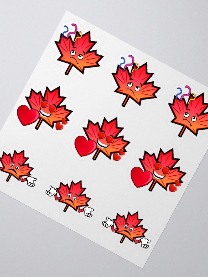 Thinking, Love, & Confusion Emote Stickers product image (6)