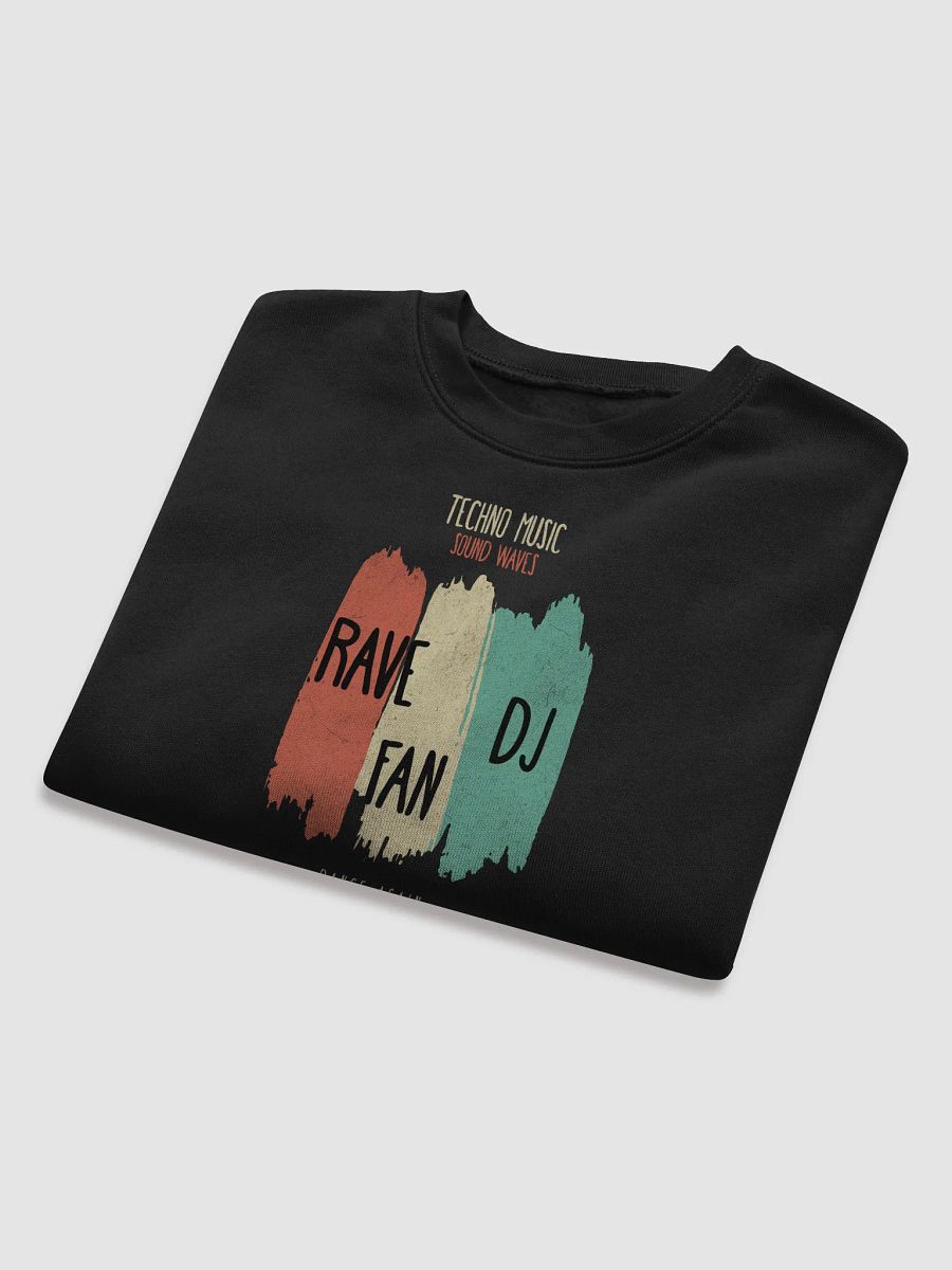 Colorful Rave Fleece Crop Sweatshirt product image (4)