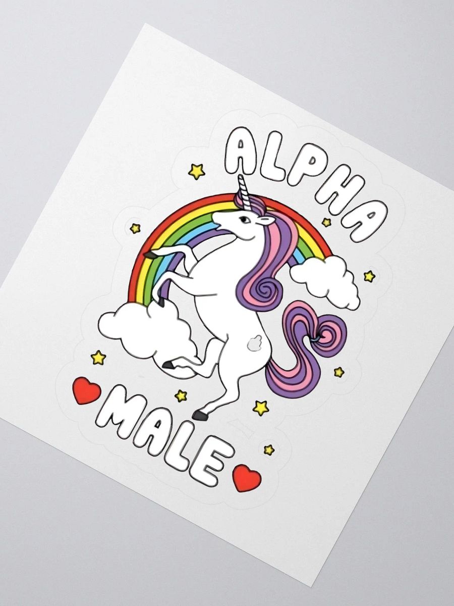 Alpha Male Sticker product image (2)