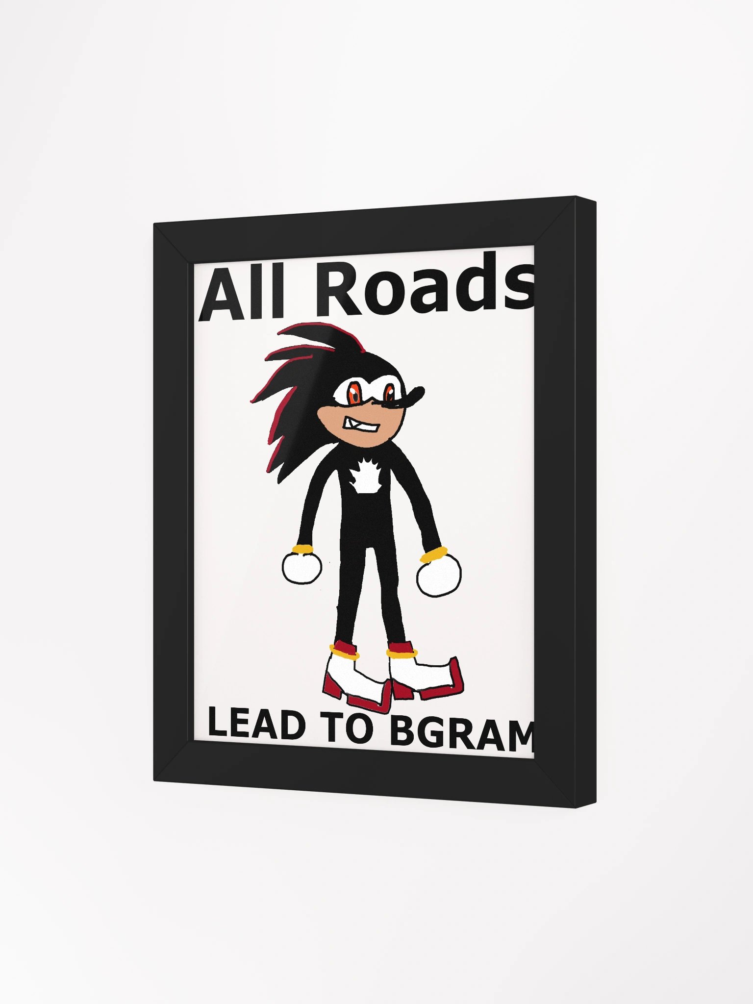 All Roads Lead to Bgram Framed Poster product image (3)