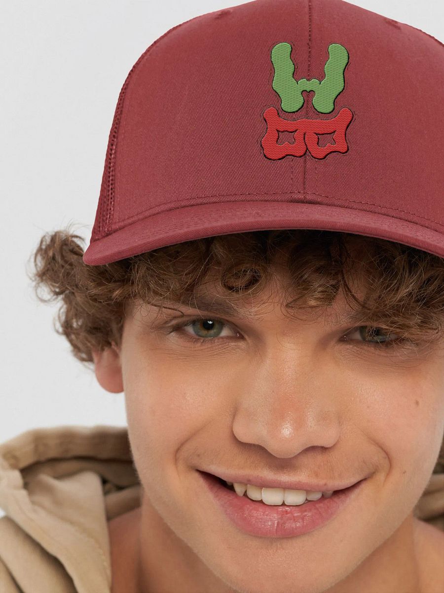 Plain Weird Bill Trucker Hat product image (35)
