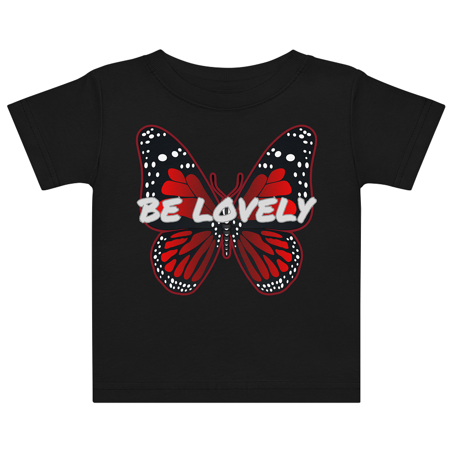 Be Lovely Butterfly Baby Jersey T-Shirt Girl and Boy product image (1)