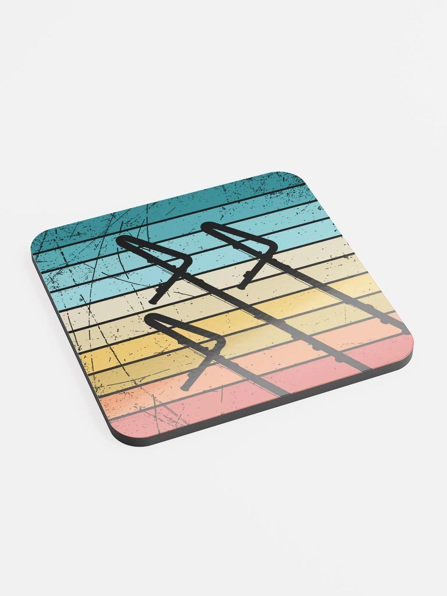 Retro Abstract Flute Coaster - Contra product image (2)