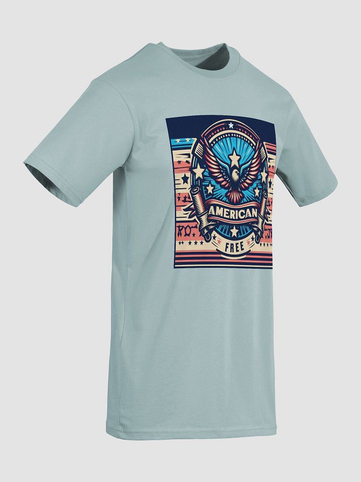 Patriotic Eagle Freedom Tee product image (13)