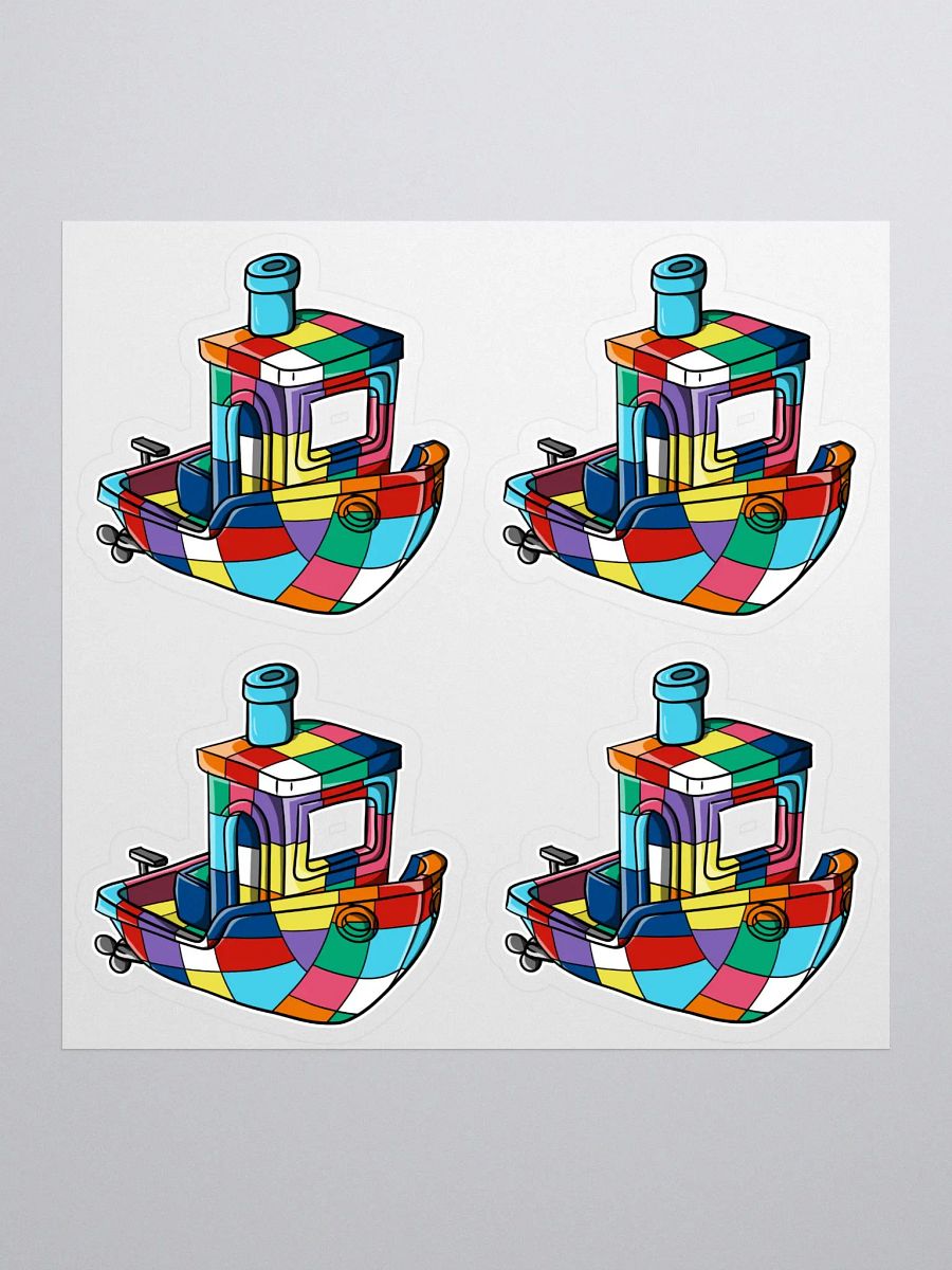 Benchy Boat Stickers product image (1)