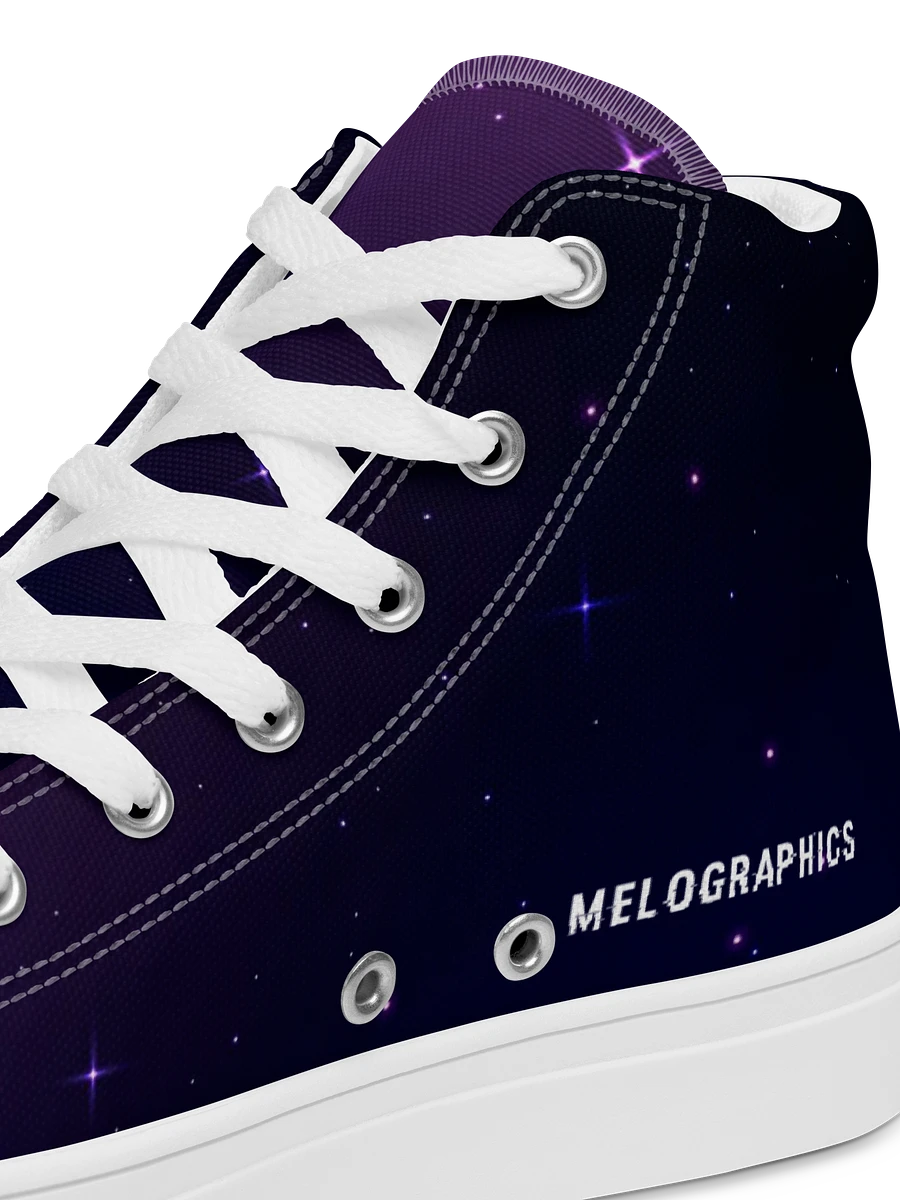 Grape Galaxy Quest - Women's High Tops | #MadeByMELO product image (6)