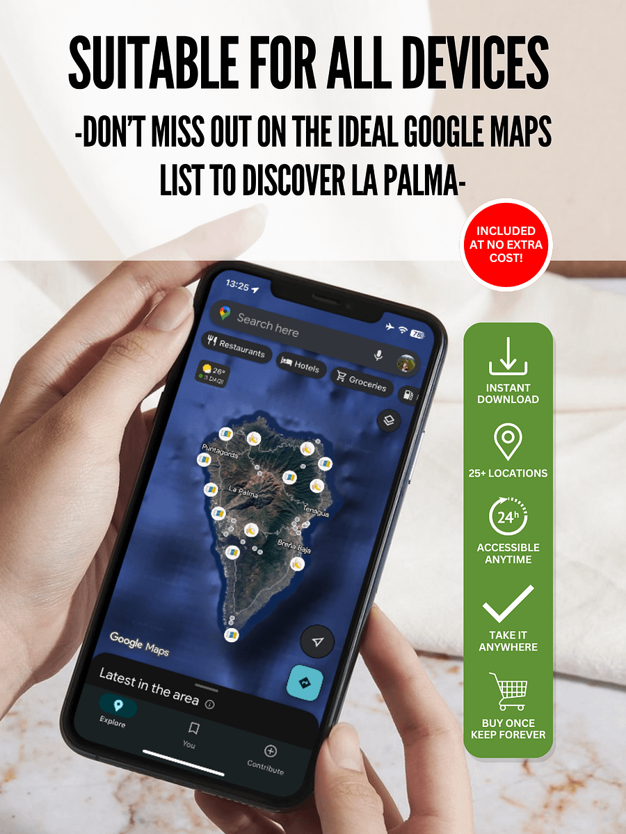 La Palma Travel Guide – 3-Day Itinerary & Insider Tips + Google Maps List product image (4)