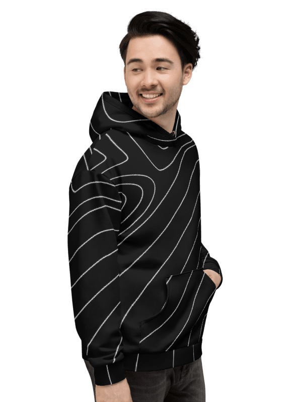 All-Over Print Recycled Unisex Hoodie product image (6)