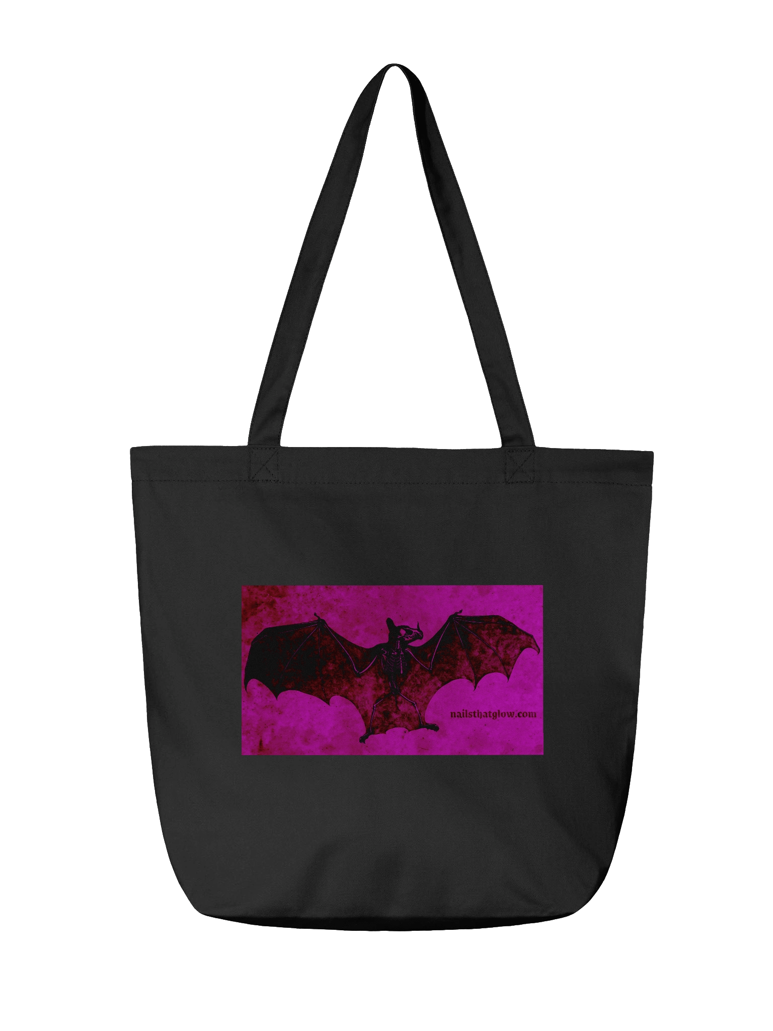 Bat - nailsthatglow tote product image (2)