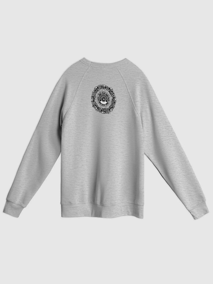 Please Scream: Bella+Canvas Unisex Sponge Fleece Raglan Sweatshirt product image (2)