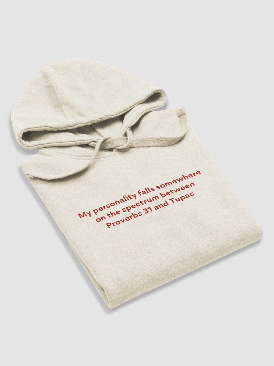 Proverbs 31 x Tupac Unisex Premium Hoodie product image (14)