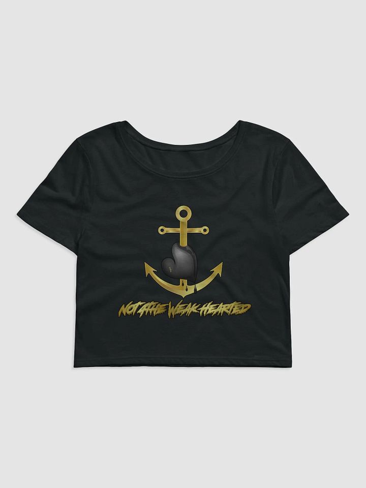 N4TWH Black Heart Cropped Tee product image (1)
