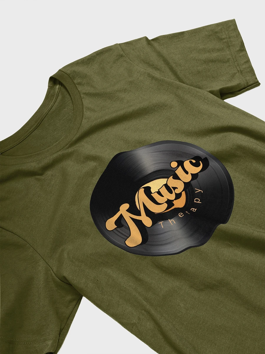 Retro Record T-Shirt - Green product image (3)