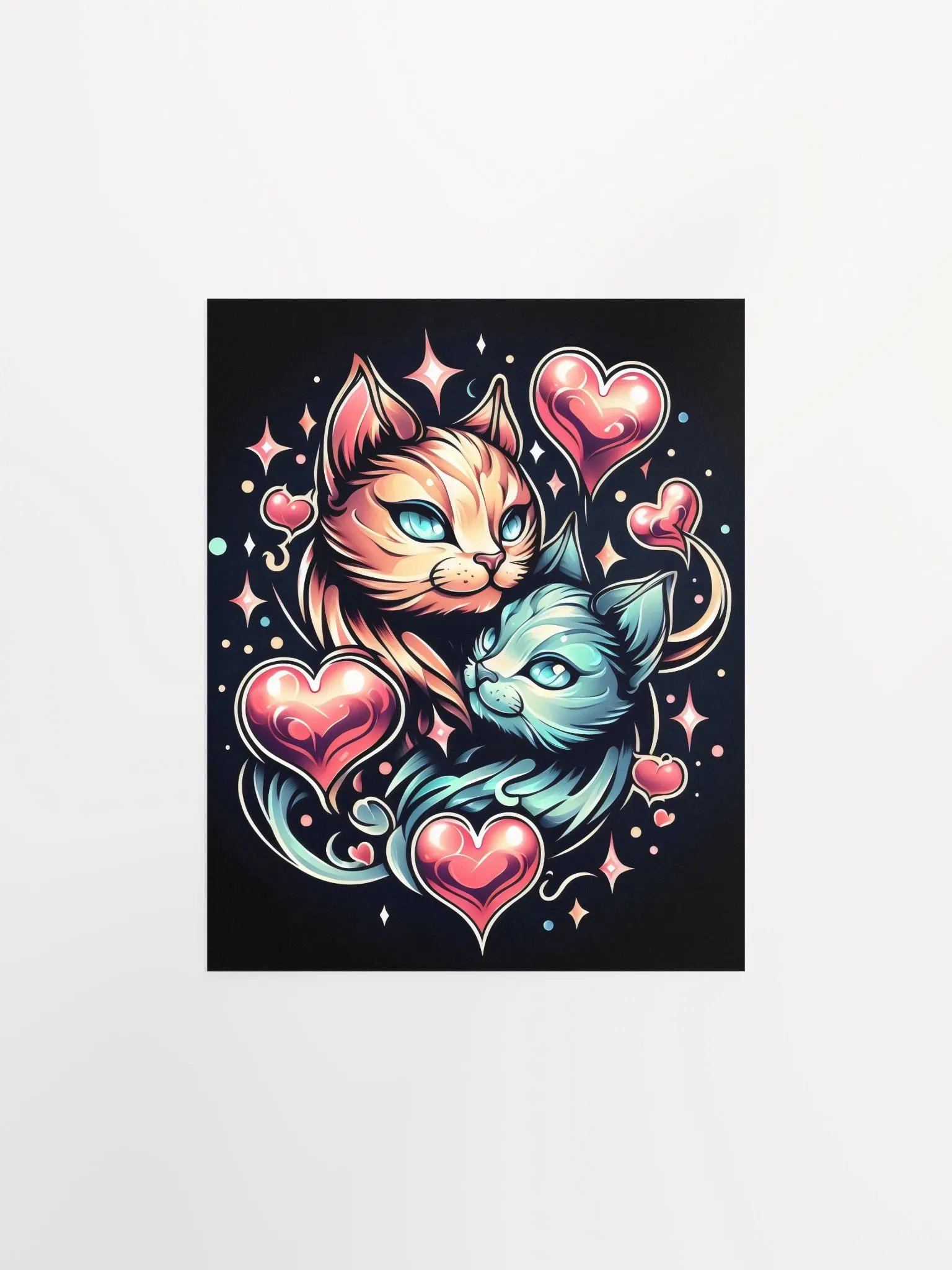 Feline Magic Love Poster product image (1)