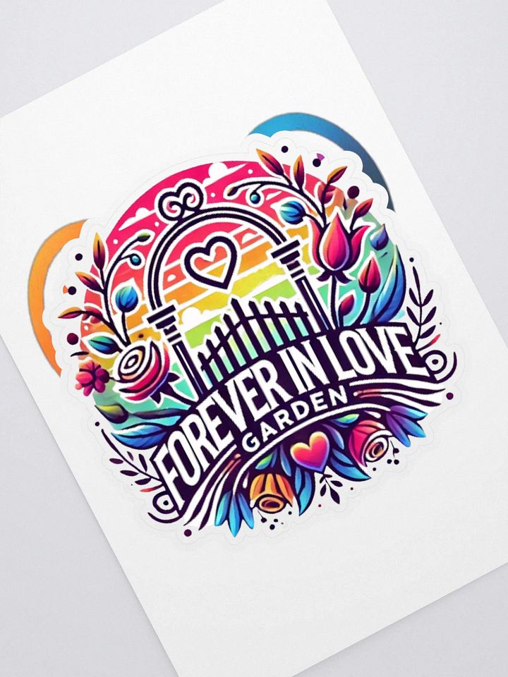 Forever in Love Garden Sticker Sheet product image (2)