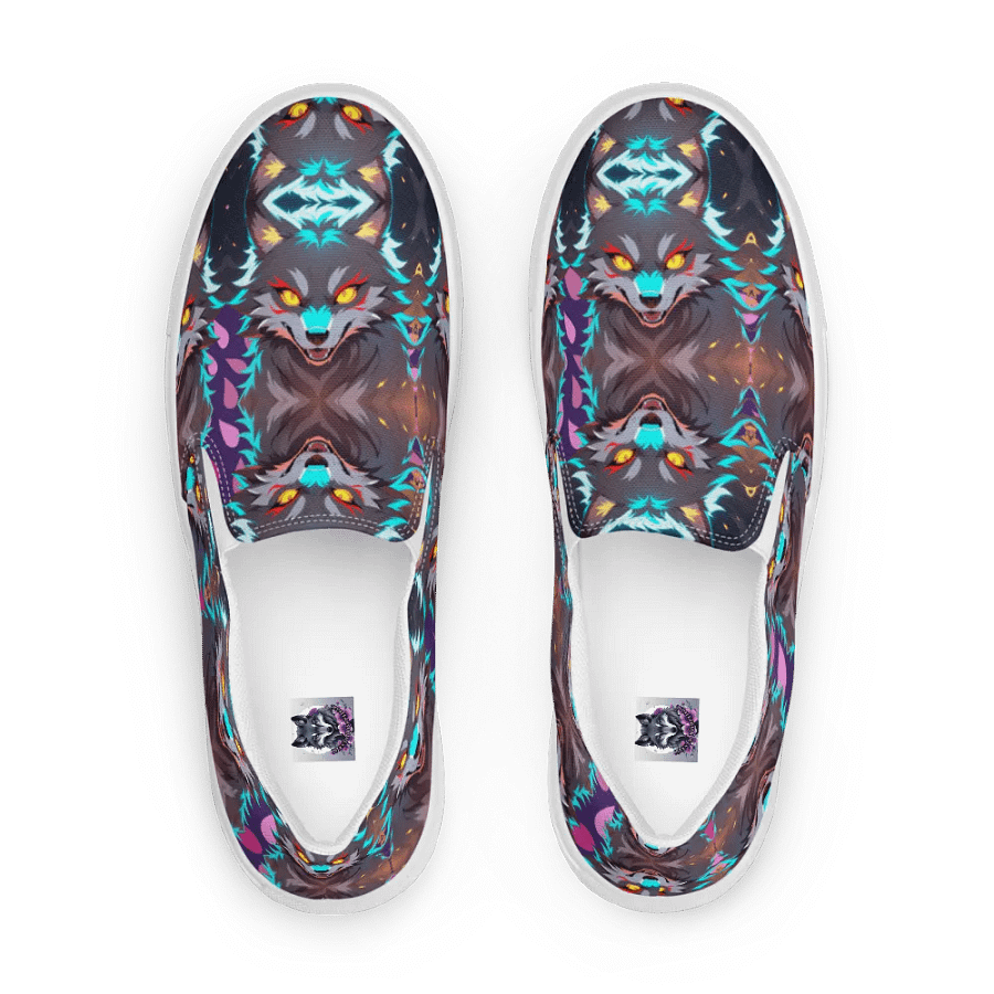 Mythical Wolf Women's Slip-Ons product image (1)