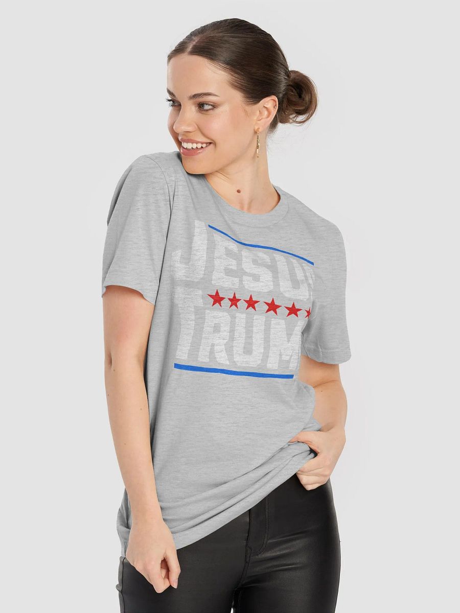 JESUS TRUMP MAGA 2024 MAKE AMERICA GODLY AGAIN CHRISTIAN UNISEX T-SHIRT product image (22)