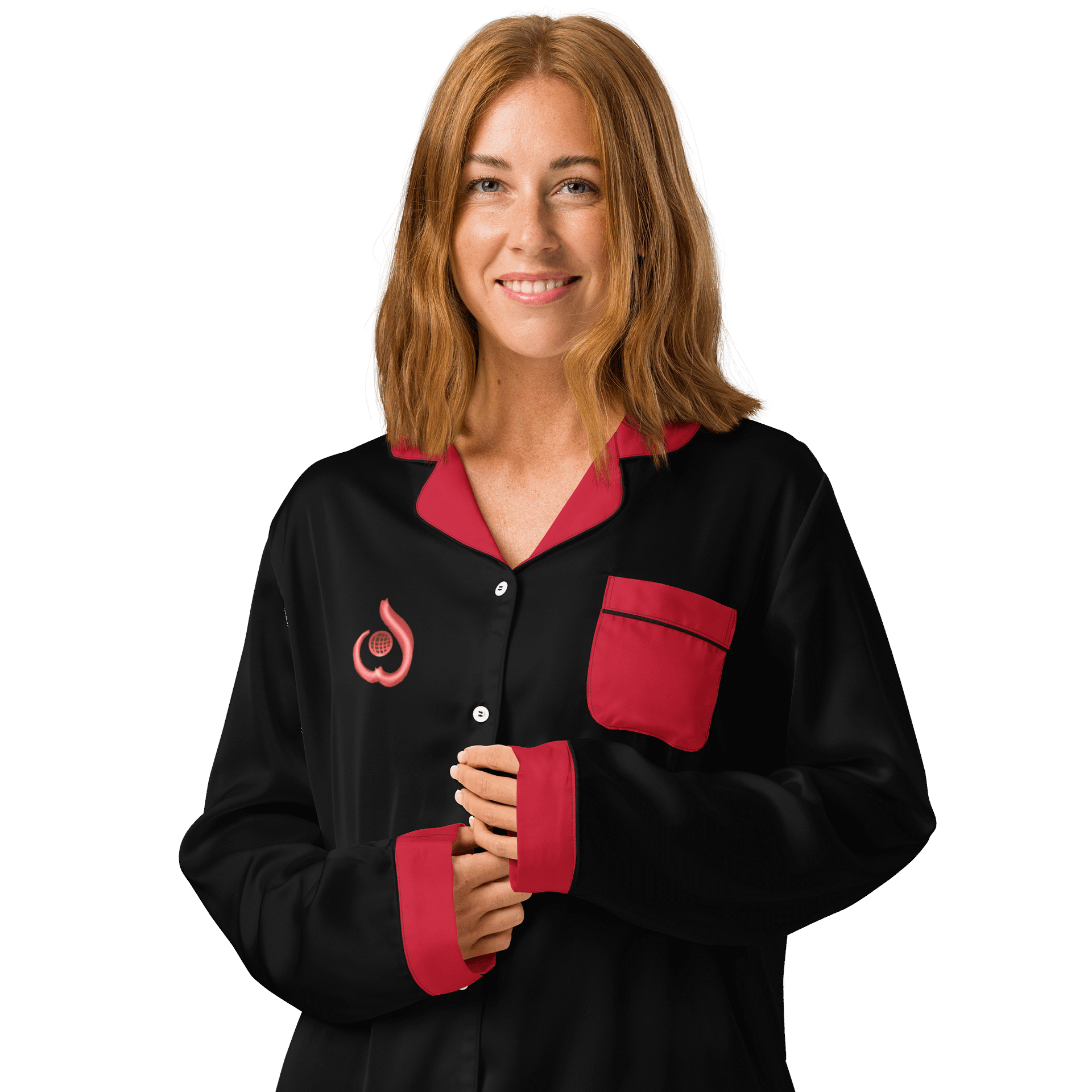 WILLOWISP Intern Solid Long Sleeve Pajama Top product image (3)