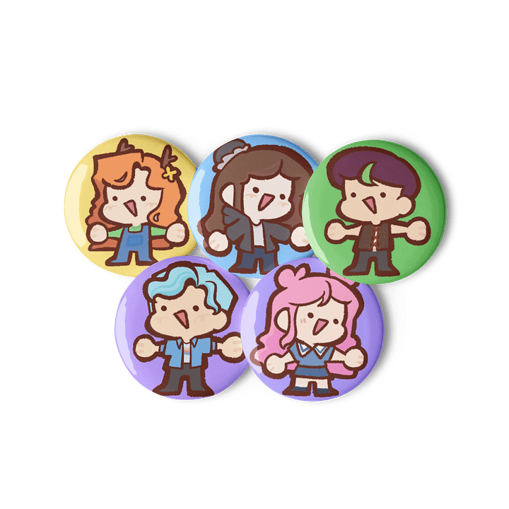 Set C - Button pins product image (2)
