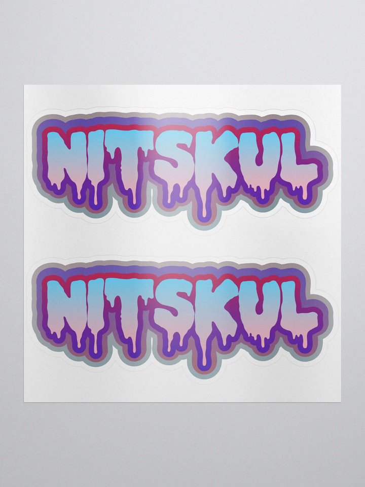 Dual Drippy Nitty Sticker product image (1)
