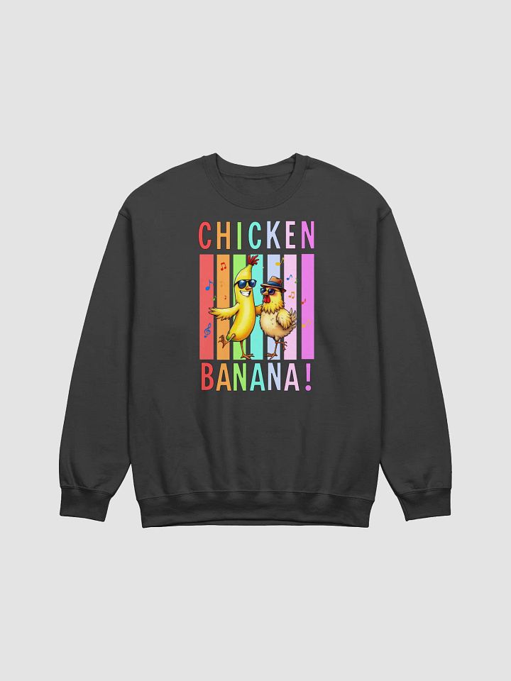 Chicken Banana Dance Crewneck Sweatshirt product image (1)