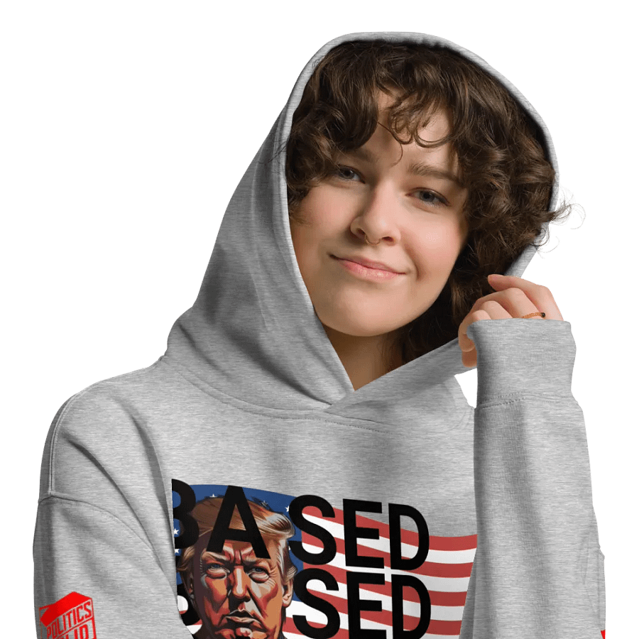 BASED American Flag Mugshot + Bold Letters ~Sweater 1~ product image (10)