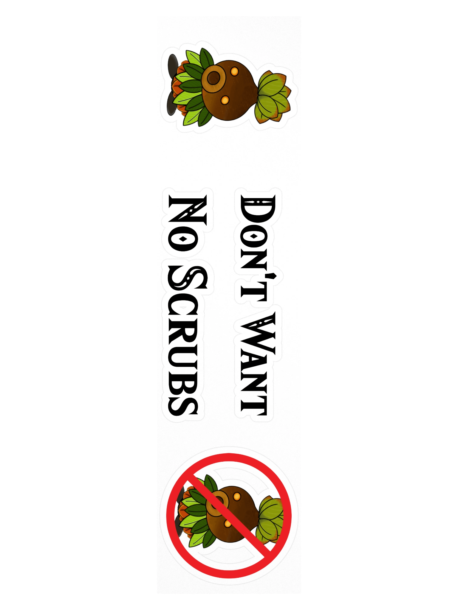 Don't Want No Deku Scrub Sticker Sheet product image (3)