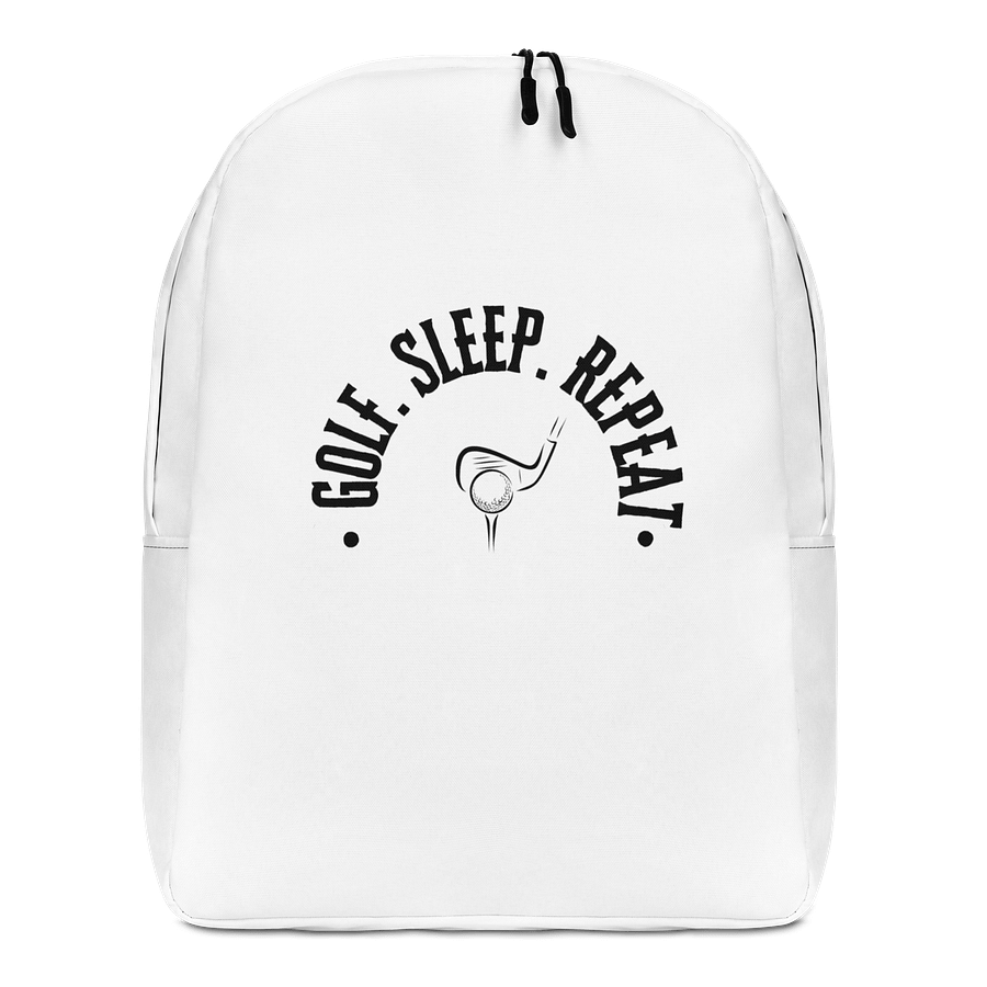 GOLF. SLEEP. REPEAT backpack product image (1)