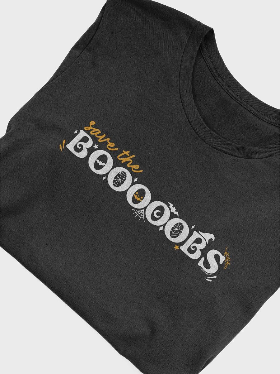 [charity] save the booooobs - orange accent product image (5)