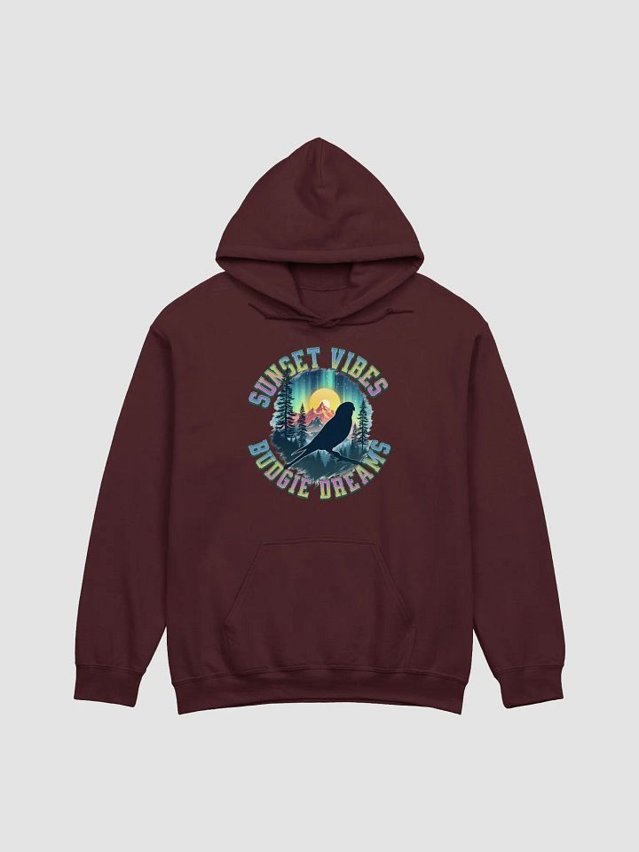 Sunset Vibes Budgie Dreams Dreamy Hoodie product image (9)